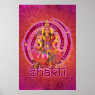 Pôster Deusa SHAKTI/LAKSHMI