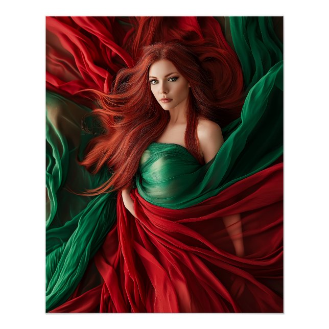 Pôster Deusa Vermelha (Frente)