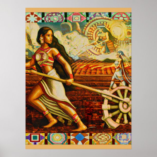 Poster Deusas da Terra (Frente)