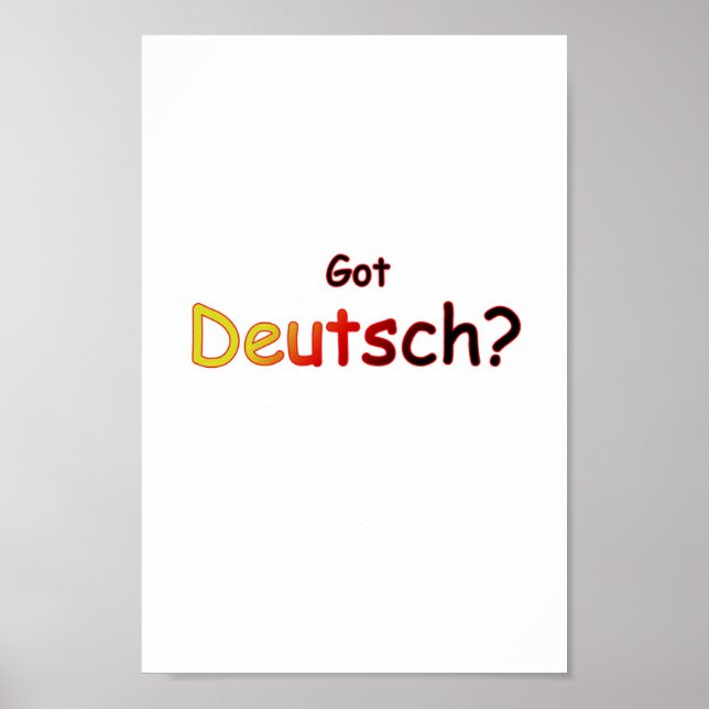 Poster Deutsch (Frente)