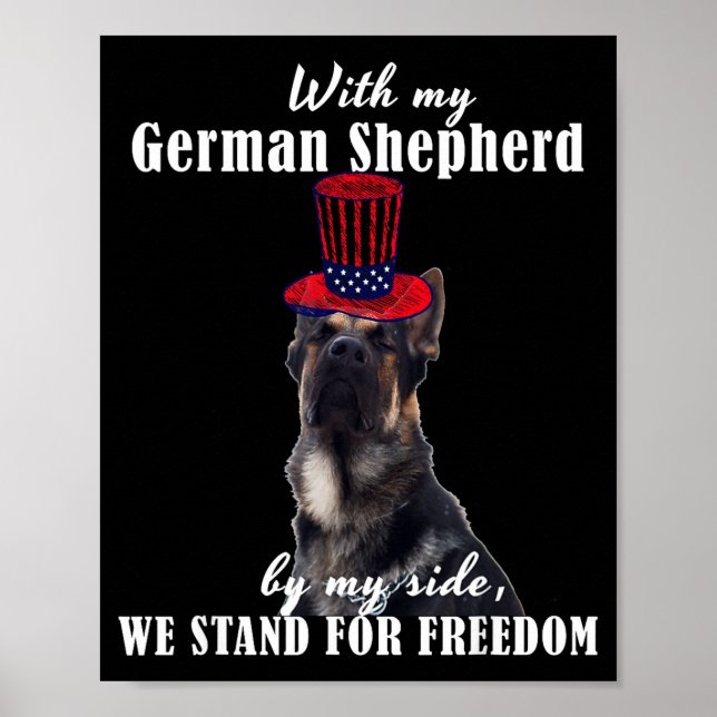 Poster Deutsch Funny American German Dogs Quotes Germany  (Frente)