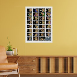 Poster Deutsches Fingeralphabet 3 (2025)