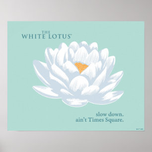 Poster Devagar, Ain Times Square - O Lotus Branco