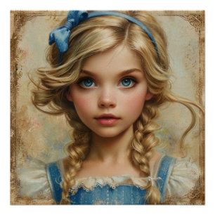 Pôster Devaneio do País das Maravilhas da Alice: Capricho