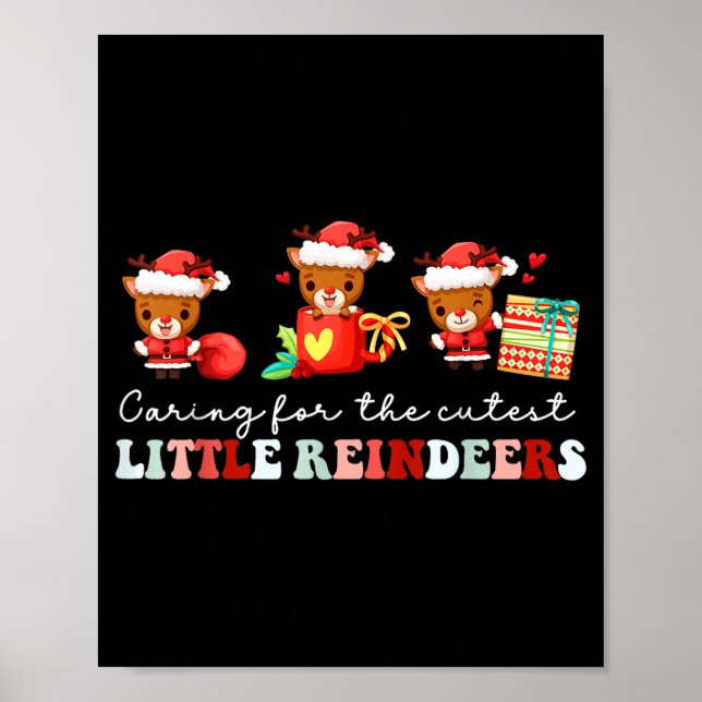 Poster Devdoxtee Caring For The Cutest Reindeers Mother B (Frente)