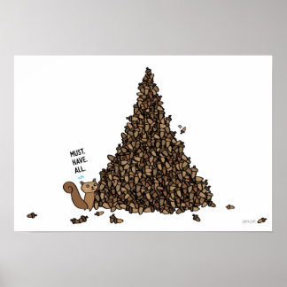 Pôster Deve Ter Tudo - Esquilo