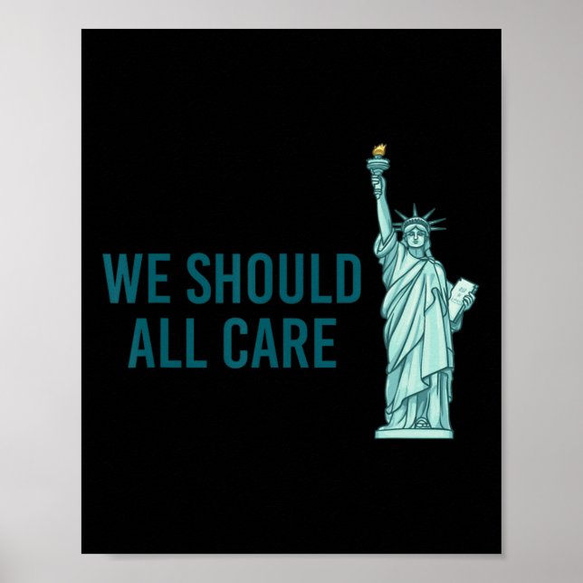 Poster Devemos Todos Cuidar  (Frente)