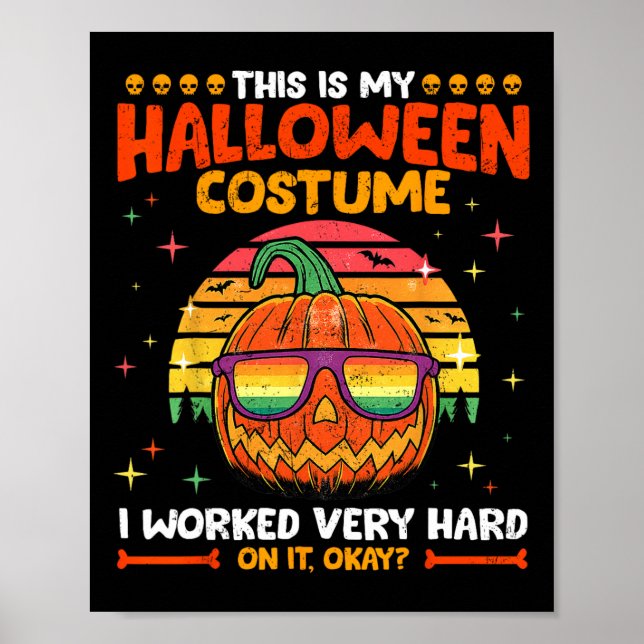 Poster Devido À Inflação, Este É O Meu Figurino De Hallow (Frente)