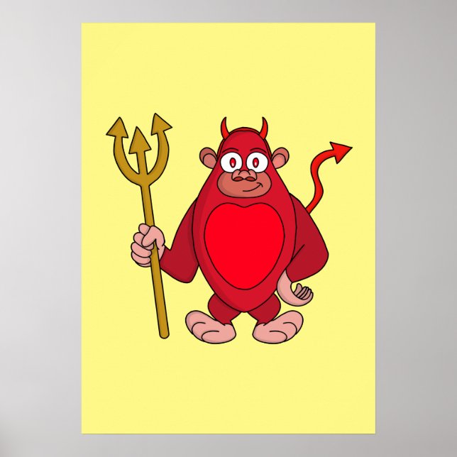 Poster Devil Gorilla (Frente)