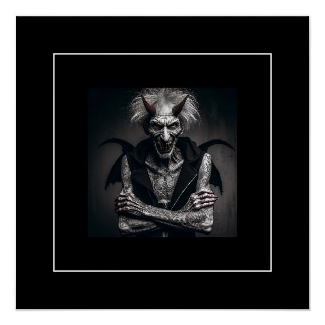 Pôster Devilish Nature por Chuck Vest Poster (Frente)