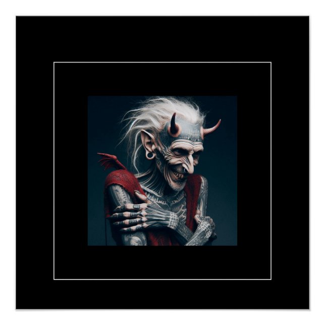 Pôster Devilish Nature por Chuck Vest Poster (Frente)