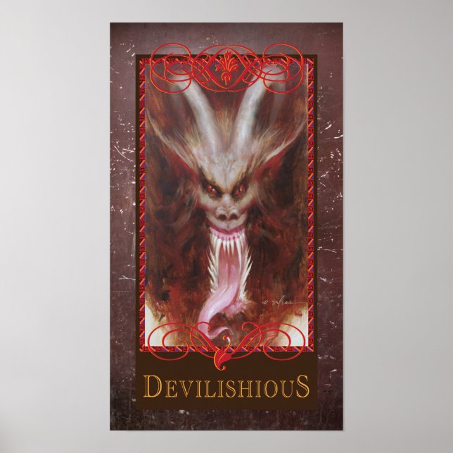 Pôster Devilishious 1-Print (Frente)