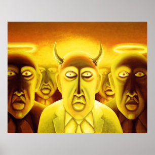 Pôster Devils e anjos