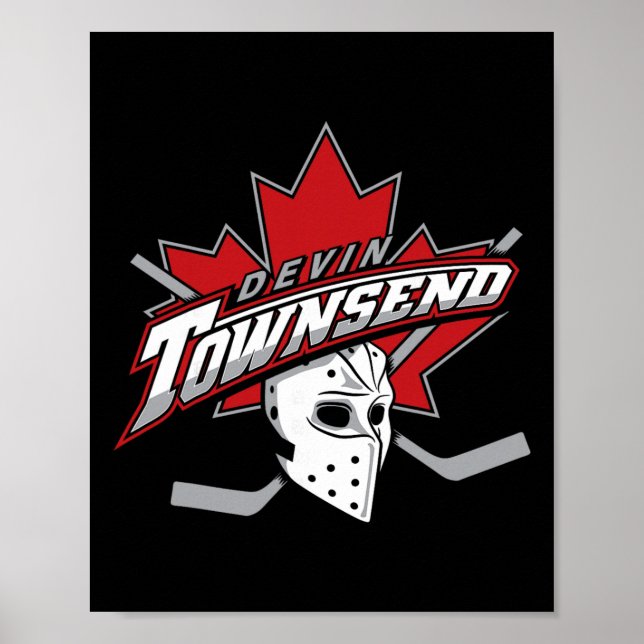 Poster Devin Townsend - hockey'  (Frente)