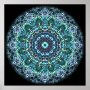 Pôster devine mandala