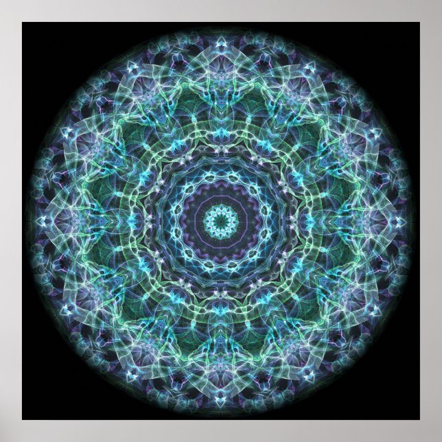Pôster devine mandala (Frente)