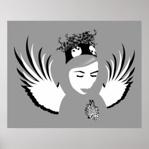 Pôster devoção condenada: anjo perdido