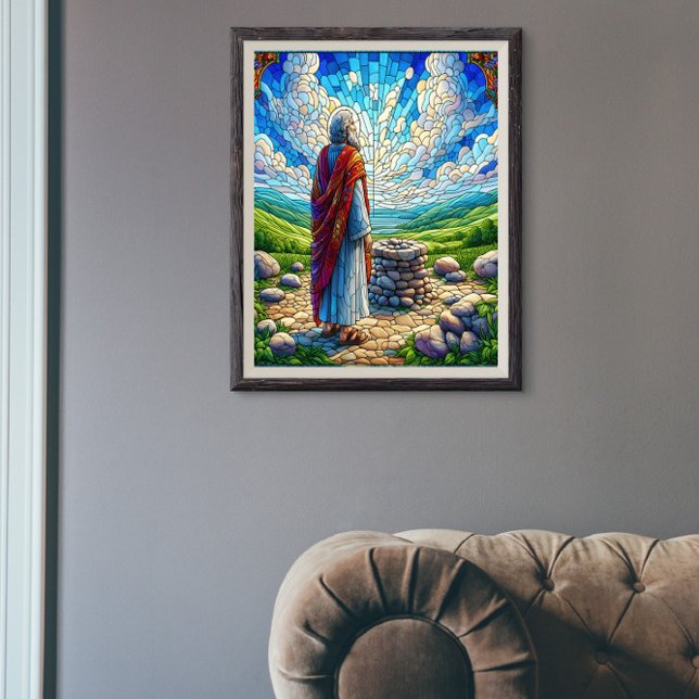 Poster Devoção de Abram em Gênesis 15 (Criador carregado)