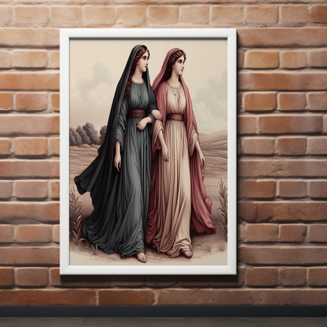 Poster Devoção do Eterno de Ruth em uma jornada humilde (Criador carregado)