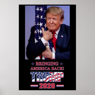 Poster Devolvendo a América - Trump 2020