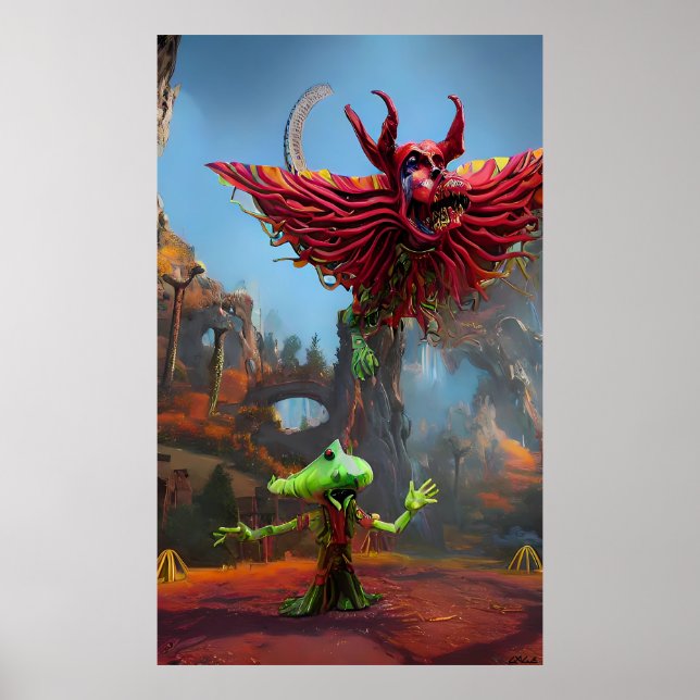 Poster Devotado ao Sonho (Frente)