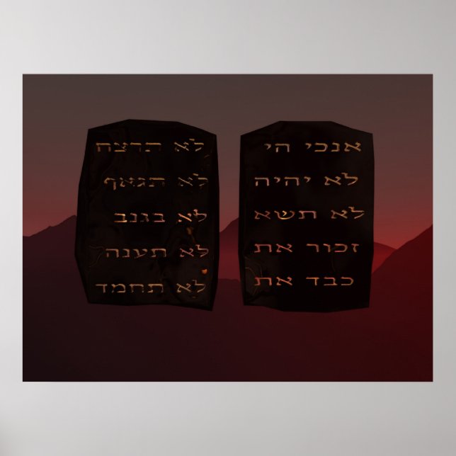 Pôster Dez autorizações (Frente)