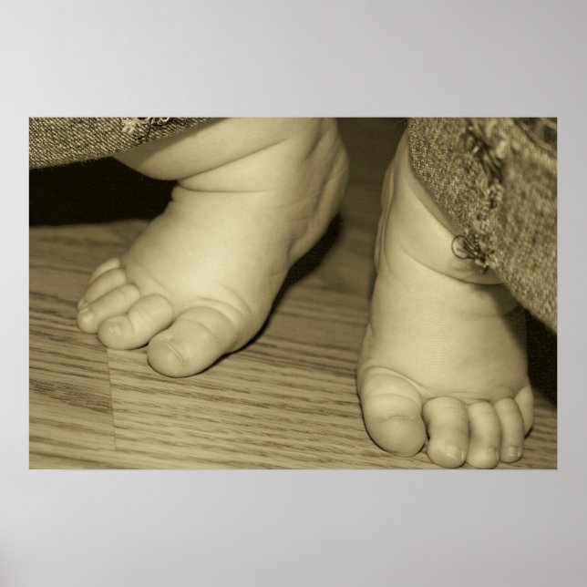 Pôster Dez dedos minúsculos (Frente)