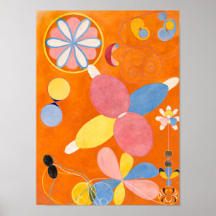 Poster Dez Maiores, Nº 4, Juventude Hilma af Klint