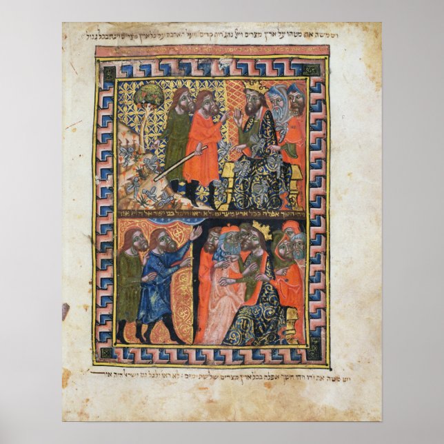 Pôster Dez pragas do Egito TtoB; a peste (Frente)