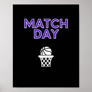 Poster Dia 1 do jogo de basquete