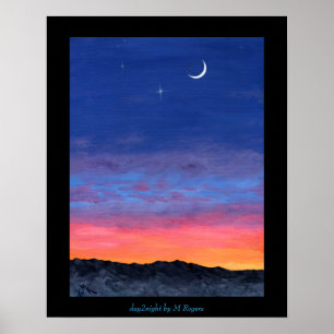 Poster dia 2 à noite Pintor do Sol para Crepúsculo