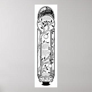 Pôster Dia 3 da Criação