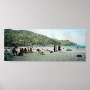 Pôster Dia após o partido da Lua cheia, Tailândia