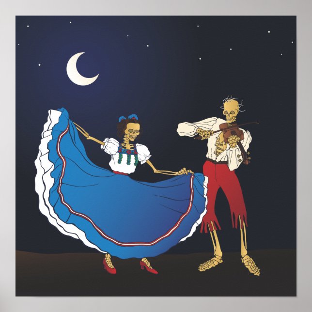 Pôster Dia da Celebração Morta (Frente)