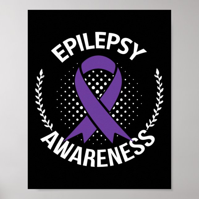 Poster Dia da Consciência da Epilepsia O Arco-Íris Convul (Frente)