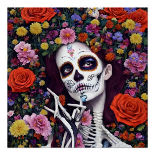 Pôster Dia da IA morta gerou arte