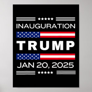Poster Dia da Inauguração do Presidente Donald J. Trump 2
