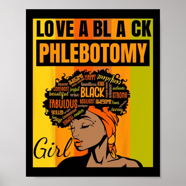 Poster Dia da Independência - Ame Uma Menina Negra Flebot (Frente)