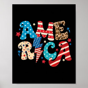 Poster Dia da Independência da América, 4 de julho, 1776