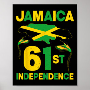 Poster Dia da Independência da Jamaica, 61ruas desde 1962
