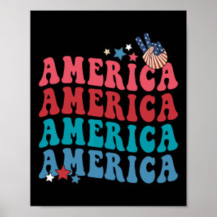 Poster Dia da Independência do Patriótico 4 de julho