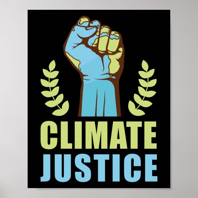 Poster Dia da Justiça Climática (Frente)