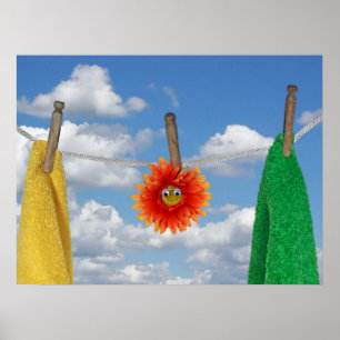 Pôster Dia da lavanderia