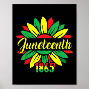 Poster Dia da Liberdade Junho Afro-Americano Juneteenth 1