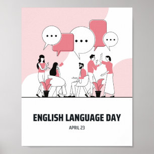 Poster Dia da Língua Inglesa