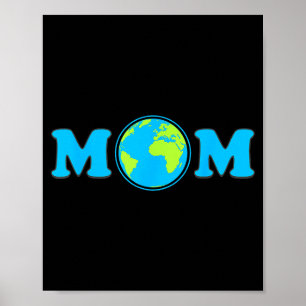Poster Dia da mãe terra 22 de abril salvar o planeta clim