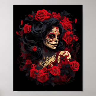 Poster Dia da Mulher Doce Fofa da Agência Governamental