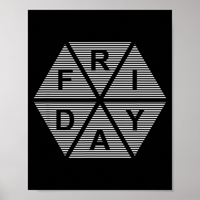 Poster Dia da Semana Sexta-feira  (Frente)