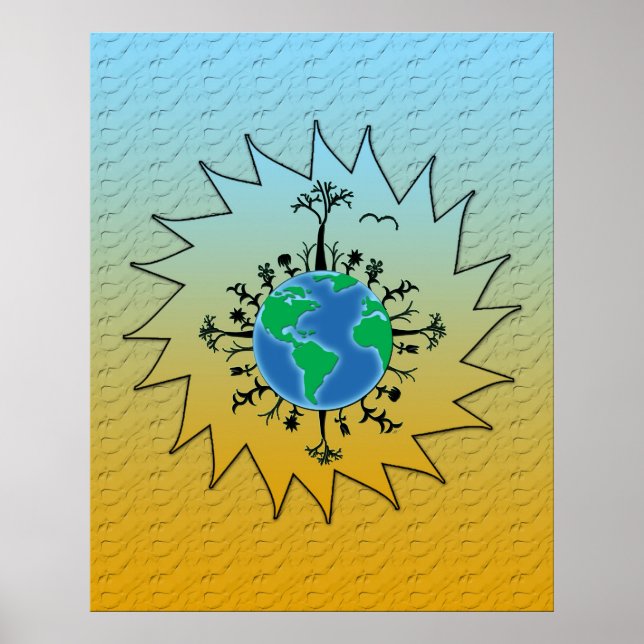 Poster Dia da Terra (Frente)