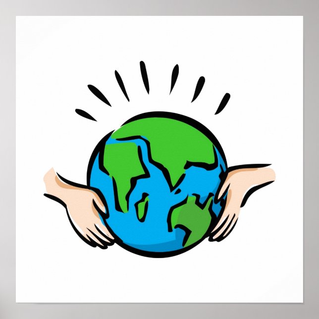 Pôster Dia da Terra (Frente)